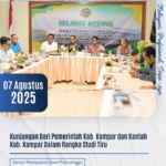 Kunjungan dari Pemerintah Kab. Kampar dan Kantah Kab. Kampar Dalam Rangka Studi Tiru
