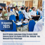 Kick Off Kajian Lingkungan Hidup Strategis (KLHS) Rencana Detail Tata Ruang (RDTR) Kec. Kedopok dan Kec. Wonoasih Kota Probolinggo