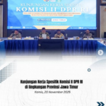 Kunjungan Kerja Spesifik Komisi II DPR RI di Lingkungan Provinsi Jawa Timur