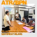 Sumpah Sertipikat Hilang