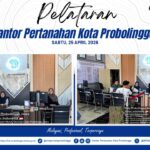 Pelataran Kantor Pertanahan Kota Probolinggo