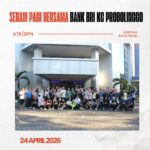 Senam Pagi Bersama Bank Bri KC Probolinggo