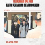 Pelaksanaan Apel Pagi Kantor Pertanahan Kota Probolinggo