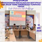 MEDIASI PERMOHONAN PENYELESAIAN SERTIPIKAT HAK MILIK YANG TERINDIKASI TUMPANG TINDIH DI KANTOR PERTANAHAN KOTA PROBOLINGGO