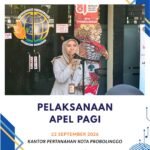 Apel pagi Selasa, 22 September 2026 Kantor Pertanahan Kota Probolinggo