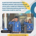 Upacara peringatan Hari Sumpah Pemuda ke-98